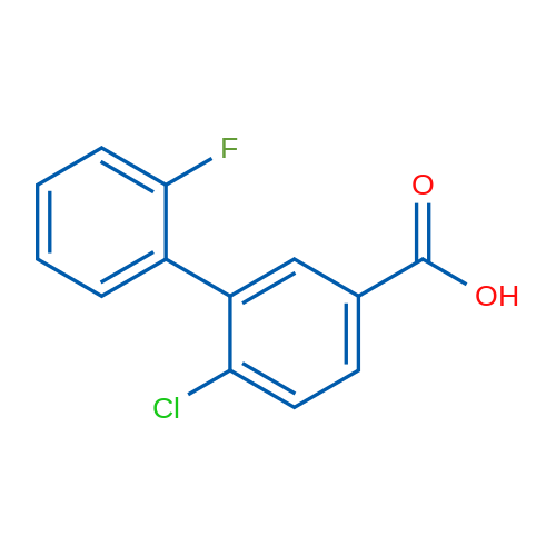 6-Chloro-2'-fluoro-[1,1'-biphenyl]-3-carboxylic acid 1g