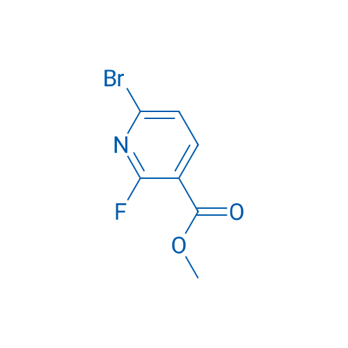 Methyl 6-bromo-2-fluoronicotinate 250mg
