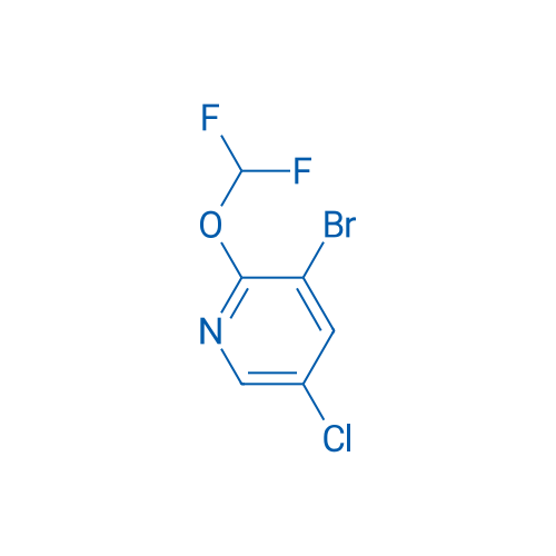 3-Bromo-5-chloro-2-(difluoromethoxy)pyridine 1g