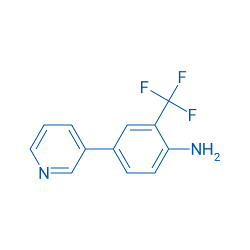 4-(Pyridin-3-yl)-2-(trifluoromethyl)benzenamine 1g