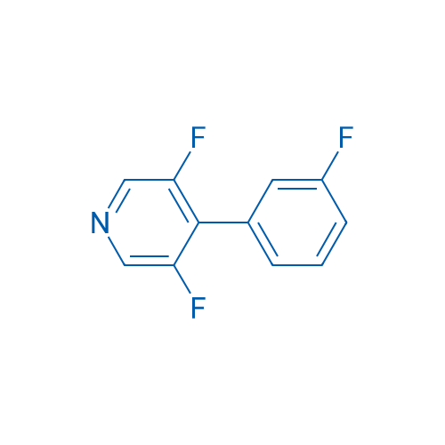3,5-Difluoro-4-(3-fluorophenyl)pyridine 5g