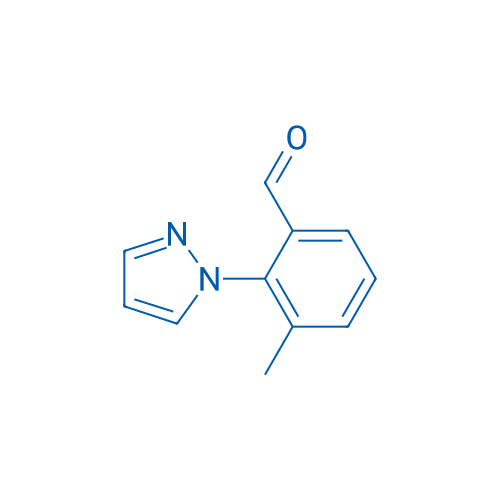 3-Methyl-2-(1H-pyrazol-1-yl)benzaldehyde 1g
