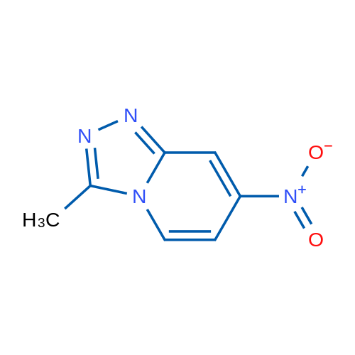 3-Methyl-7-nitro-[1,2,4]triazolo[4,3-a]pyridine 1g