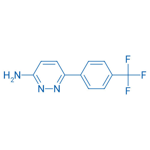 6-(4-(Trifluoromethyl)phenyl)pyridazin-3-amine 1g