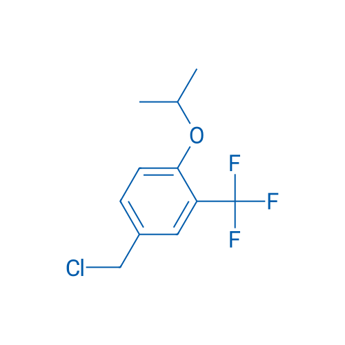 4-(Chloromethyl)-1-isopropoxy-2-(trifluoromethyl)benzene 10g