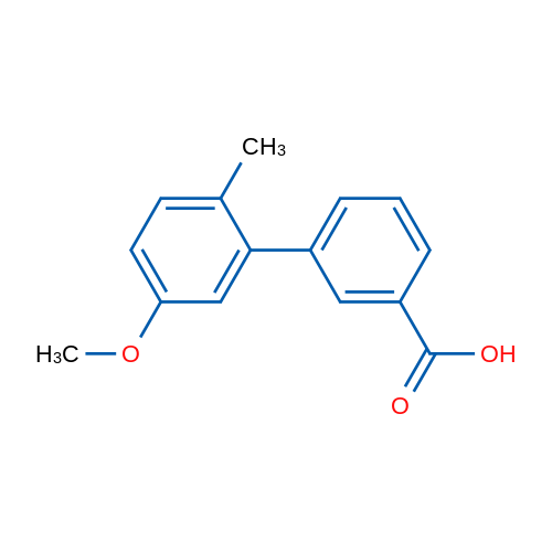 5'-Methoxy-2'-methylbiphenyl-3-carboxylic acid 1g