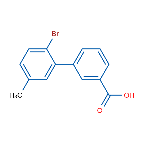 2'-Bromo-5'-methylbiphenyl-3-carboxylic acid 1g