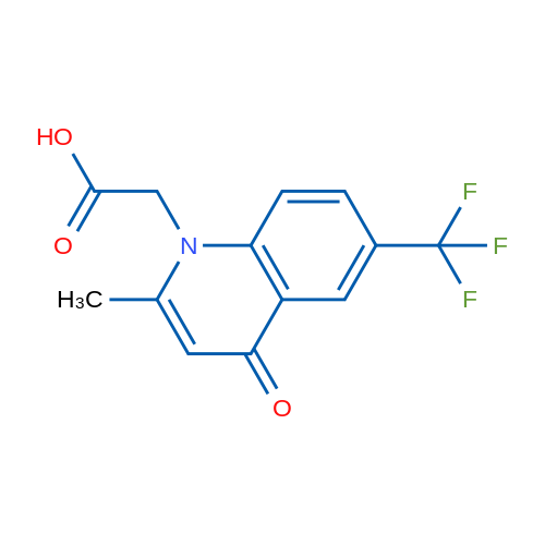 2-(2-Methyl-4-oxo-6-(trifluoromethyl)quinolin-1(4H)-yl)acetic acid 1g