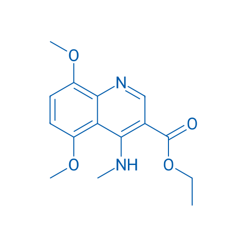 Ethyl 5,8-dimethoxy-4-(methylamino)quinoline-3-carboxylate 1g