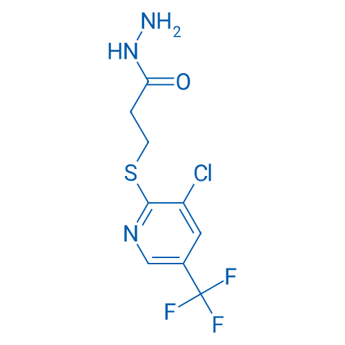 3-{[3-chloro-5-(trifluoromethyl)pyridin-2-yl]sulfanyl}propanehydrazide 1g
