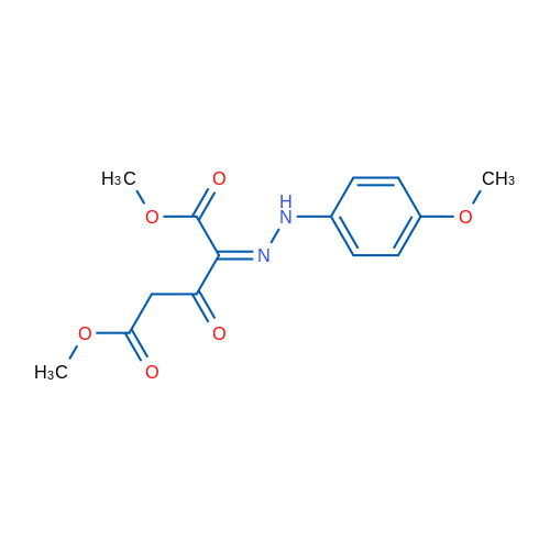Dimethyl 2-(2-(4-methoxyphenyl)hydrazono)-3-oxopentanedioate 5g