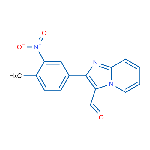 2-(4-Methyl-3-nitrophenyl)imidazo[1,2-a]pyridine-3-carbaldehyde 1g