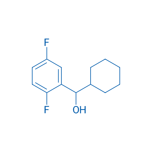 Cyclohexyl(2,5-difluorophenyl)methanol 1g