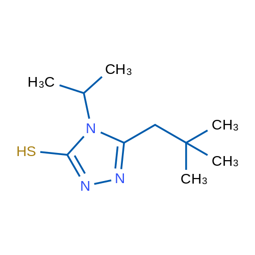 4-Isopropyl-5-neopentyl-4h-1,2,4-triazole-3-thiol 1g