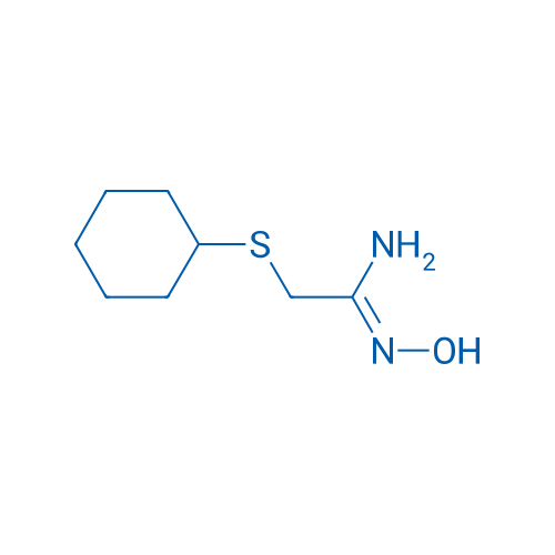 2-(Cyclohexylsulfanyl)-N'-hydroxyethanimidamide 5g