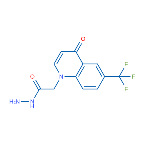 2-(4-Oxo-6-(trifluoromethyl)quinolin-1(4H)-yl)acetohydrazide 1g