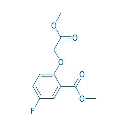 Methyl 5-fluoro-2-(2-methoxy-2-oxoethoxy)benzoate 1g