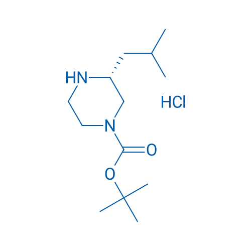 (R)-tert-Butyl 3-isobutylpiperazine-1-carboxylate hydrochloride 5g
