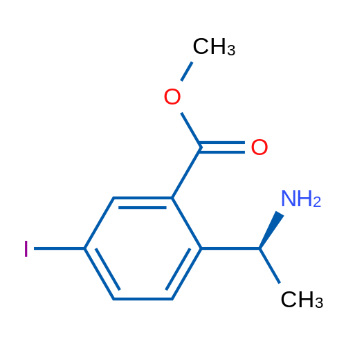 (S)-Methyl 2-(1-aminoethyl)-5-iodobenzoate 1g