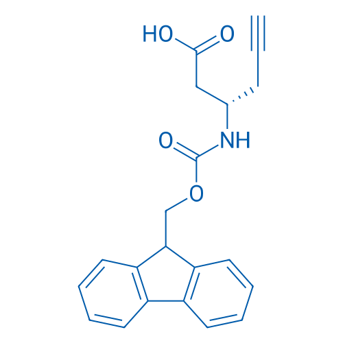 Fmoc-(S)-3-Amino-5-hexynoic acid 250mg