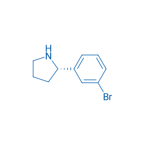 (S)-2-(3-Bromophenyl)pyrrolidine 1g
