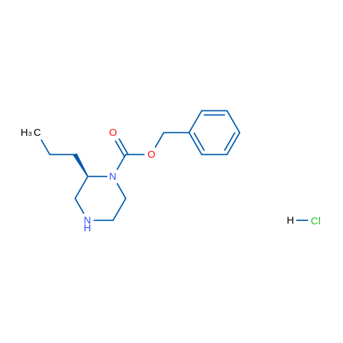 (R)-Benzyl 2-propylpiperazine-1-carboxylate hydrochloride 1g