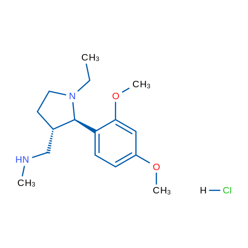 1-((2R,3S)-2-(2,4-Dimethoxyphenyl)-1-ethylpyrrolidin-3-yl)-N-methylmethanamine hydrochloride 1g