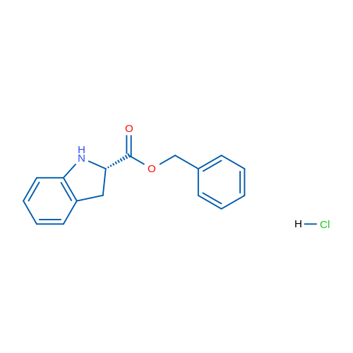 (S)-Benzyl indoline-2-carboxylate hydrochloride 1g