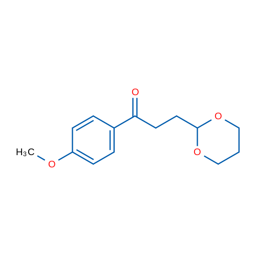 3-(1,3-Dioxan-2-yl)-4'-methoxypropiophenone 1g
