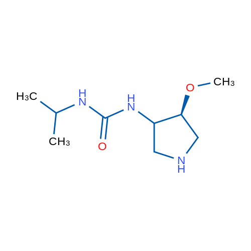 1-[(4S)-4-Methoxypyrrolidin-3-yl]-3-(propan-2-yl)urea 1g