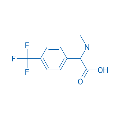 2-(Dimethylamino)-2-(4-(trifluoromethyl)phenyl)acetic acid 250mg
