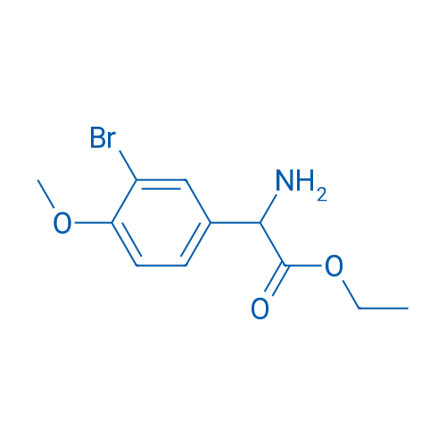 Ethyl 2-amino-2-(3-bromo-4-methoxyphenyl)acetate 1g