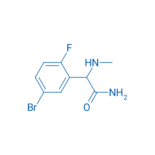 2-(5-Bromo-2-fluorophenyl)-2-(methylamino)acetamide 1g