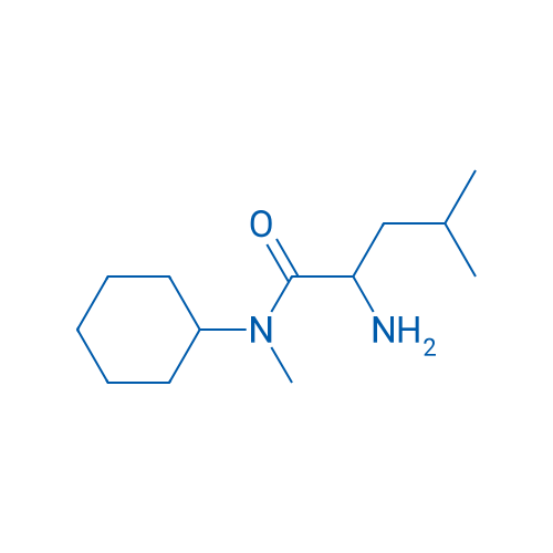 2-Amino-N-cyclohexyl-N,4-dimethylpentanamide 100mg