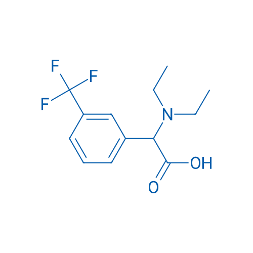 2-(Diethylamino)-2-(3-(trifluoromethyl)phenyl)acetic acid 1g