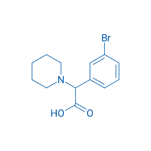 2-(3-Bromophenyl)-2-(piperidin-1-yl)acetic acid 1g