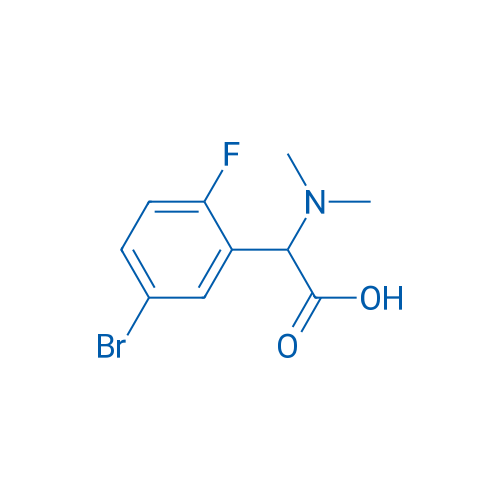 2-(5-Bromo-2-fluorophenyl)-2-(dimethylamino)acetic acid 1g