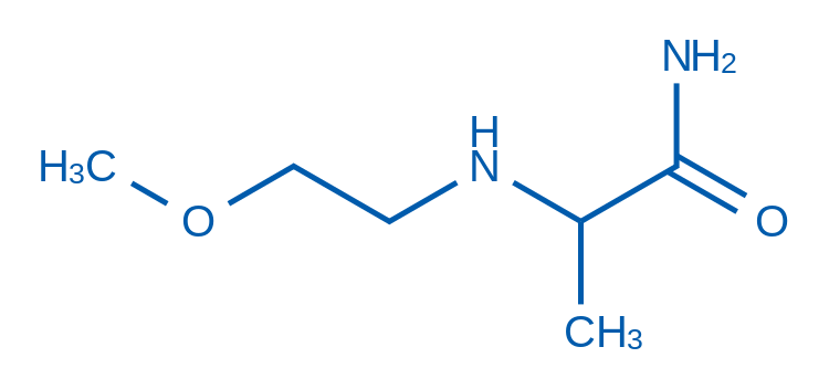 2-((2-Methoxyethyl)amino)propanamide 1g