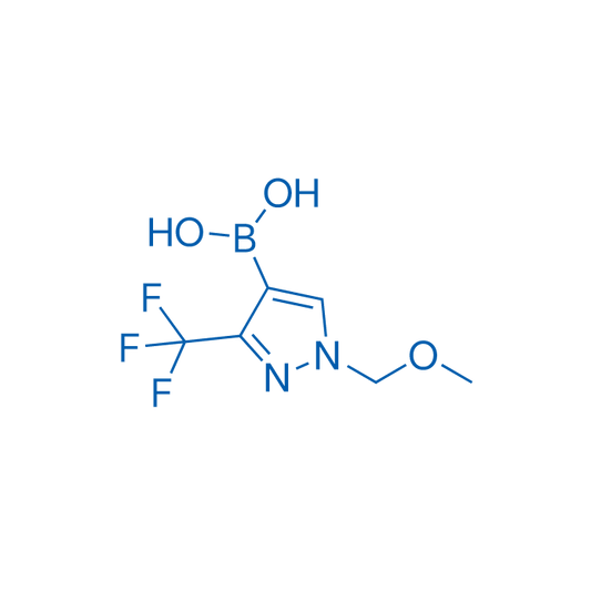 (1-(Methoxymethyl)-3-(trifluoromethyl)-1H-pyrazol-4-yl)boronic acid 100mg