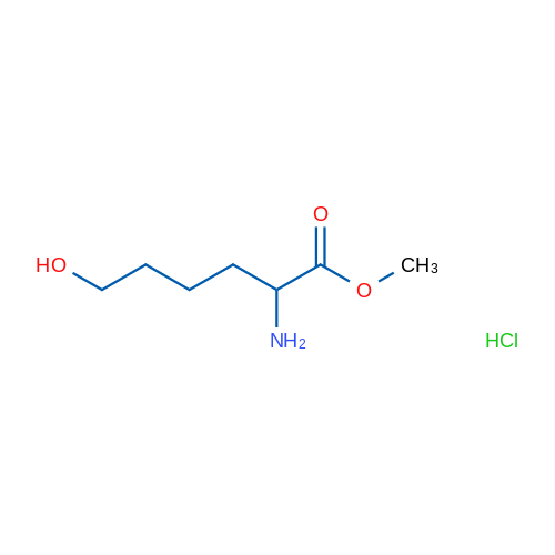 Methyl 2-amino-6-hydroxyhexanoate hydrochloride 1g
