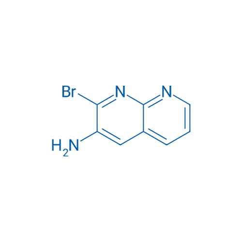 2-Bromo-1,8-naphthyridin-3-amine 250mg
