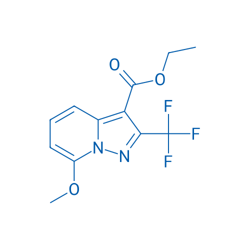 Ethyl 7-methoxy-2-(trifluoromethyl)pyrazolo[1,5-a]pyridine-3-carboxylate 250mg
