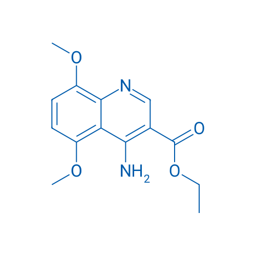 Ethyl 4-amino-5,8-dimethoxyquinoline-3-carboxylate 1g