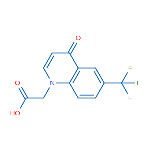 2-(4-Oxo-6-(trifluoromethyl)quinolin-1(4H)-yl)acetic acid 1g