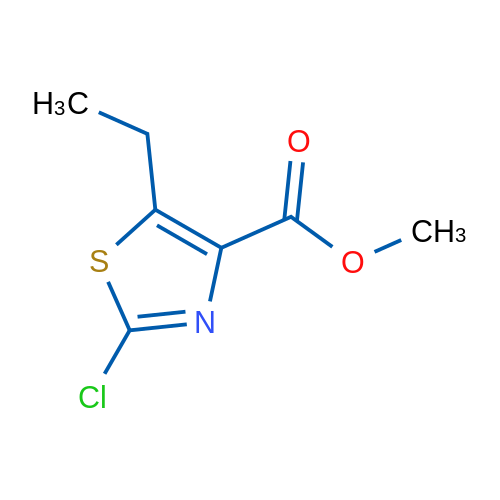 Methyl 2-chloro-5-ethylthiazole-4-carboxylate 1g
