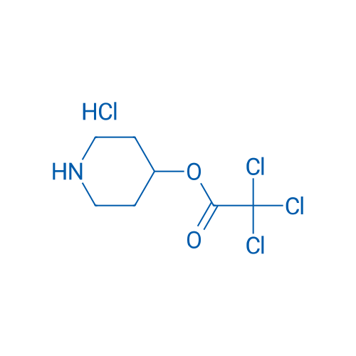 Piperidin-4-yl 2,2,2-trichloroacetate hydrochloride 1g