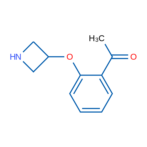 1-(2-(Azetidin-3-yloxy)phenyl)ethanone 5g