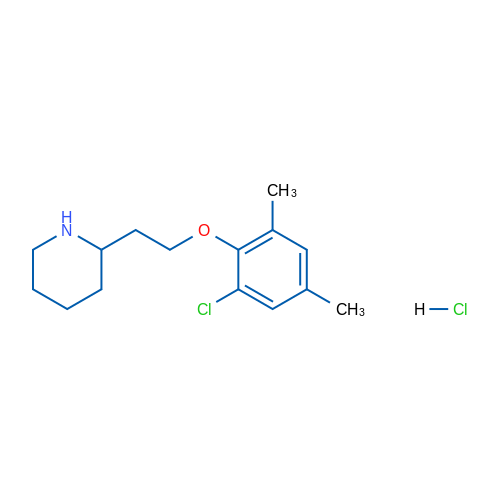 2-(2-(2-Chloro-4,6-dimethylphenoxy)ethyl)piperidine hydrochloride 5g
