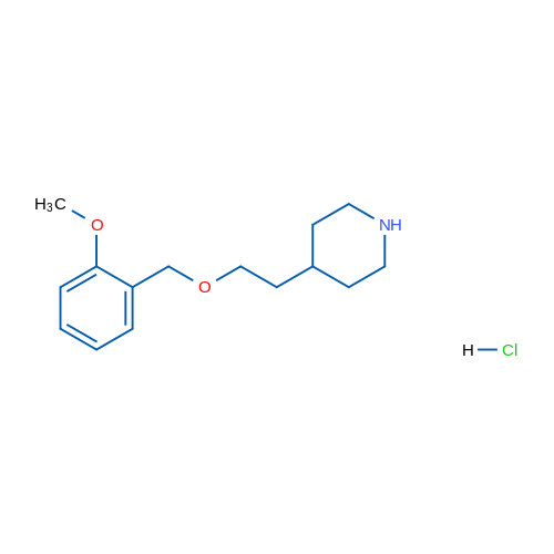 4-(2-((2-Methoxybenzyl)oxy)ethyl)piperidine hydrochloride 5g