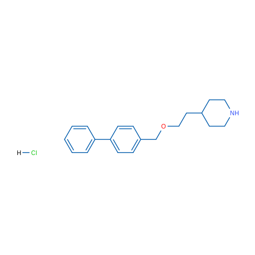 4-(2-([1,1'-Biphenyl]-4-ylmethoxy)ethyl)piperidine hydrochloride 1g